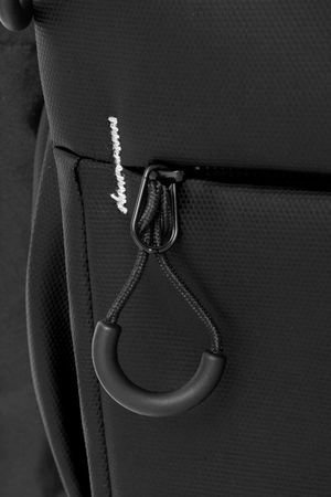 Sac à dos RPET imperméable avec 2 compartiments zippés personnalisable