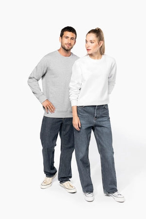 Sweat-shirt col rond unisexe KARIBAN - Fabrication Europe personnalisable