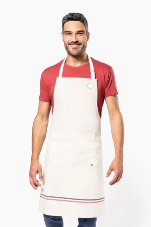 Tablier Origine France Garantie naturel KARIBAN - Lavable à 60°C personnalisable