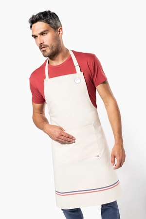 Tablier Origine France Garantie naturel KARIBAN - Lavable à 60°C personnalisable