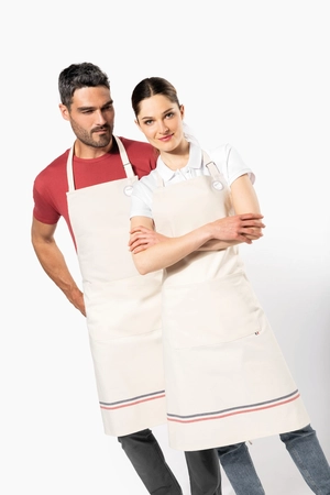 Tablier Origine France Garantie naturel KARIBAN - Lavable à 60°C personnalisable