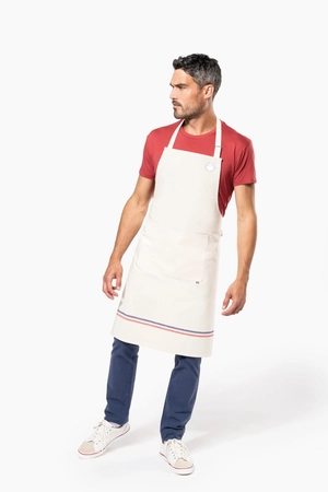 Tablier Origine France Garantie naturel KARIBAN - Lavable à 60°C personnalisable