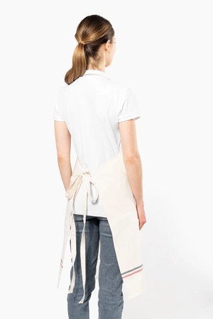 Tablier Origine France Garantie naturel KARIBAN - Lavable à 60°C personnalisable