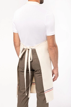 Tablier Origine France Garantie naturel KARIBAN - Lavable à 60°C personnalisable