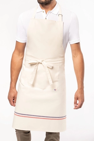 Tablier Origine France Garantie naturel KARIBAN - Lavable à 60°C personnalisable
