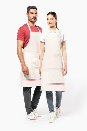 Tablier Origine France Garantie naturel KARIBAN - Lavable à 60°C personnalisable