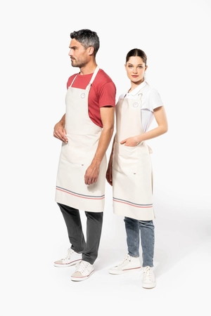 Tablier Origine France Garantie naturel KARIBAN - Lavable à 60°C personnalisable