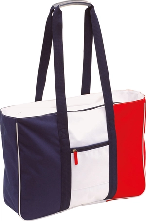 Sac de plage MARINA - sac de plage tricolore personnalisable