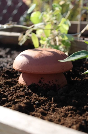 Pot en terre cuite personnalisable pour irrigation personnalisable