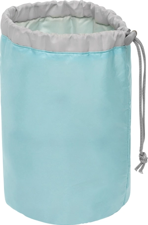 Trousse de toilette en nylon avec cordon de serrage personnalisable