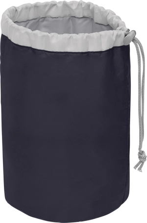 Trousse de toilette en nylon avec cordon de serrage personnalisable