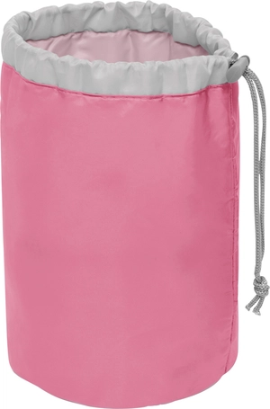 Trousse de toilette en nylon avec cordon de serrage personnalisable