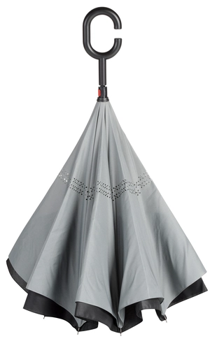 Parapluie canne automatique et réversible FLIPPED Ø109 cm personnalisable