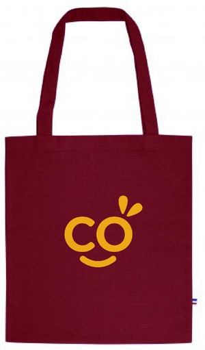 Totebag anses longues Made in France 100% coton bio personnalisable