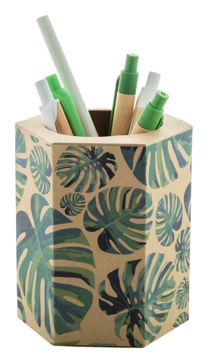 Pot à stylos en papier kraft - impression sublimation all over personnalisable