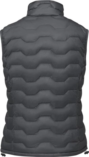 Bodywarmer duvet isotherme recyclé certifié GRS pour femme personnalisable