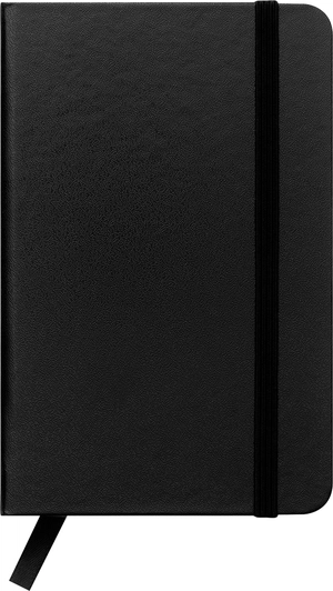 Carnet A6 avec coins arrondis - 80 pages lignées 80g/m2 personnalisable