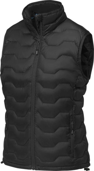 Bodywarmer duvet isotherme recyclé certifié GRS pour femme personnalisable