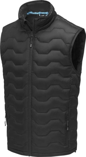 Bodywarmer duvet isotherme recyclé certifié GRS pour homme personnalisable