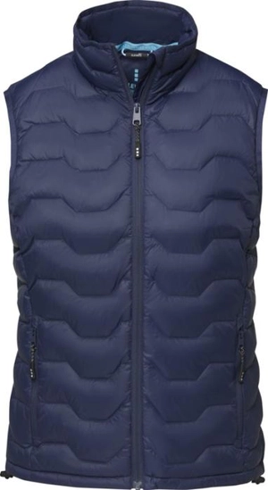 Bodywarmer duvet isotherme recyclé certifié GRS pour femme personnalisable