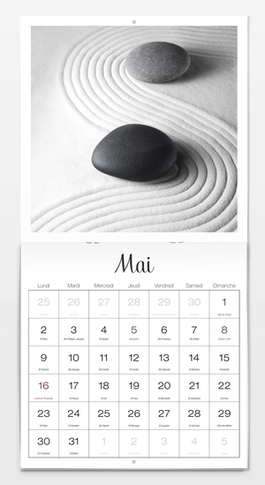 Calendrier Illustré Carré personnalisable