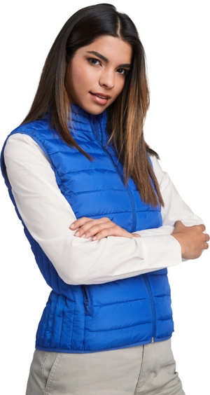 Gilet sans manches au toucher plume pour femme - avec isolation personnalisable