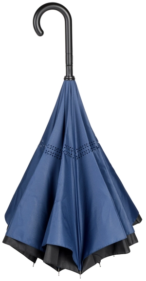 Parapluie canne fermeture automatique et réversible Ø105 cm personnalisable