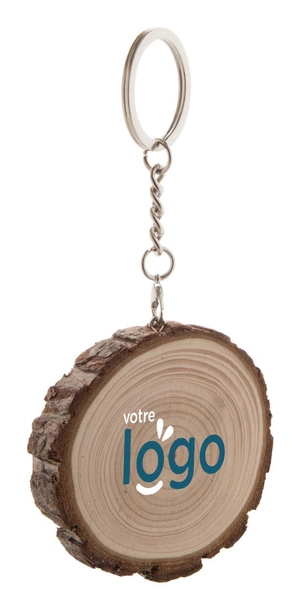 Porte clés en bois de pin SLOGGY personnalisable