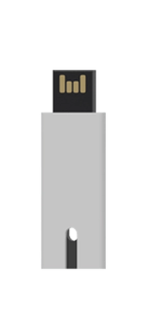 Clé USB ultra mince avec effet caoutchouté - 512MO à 128GB personnalisable