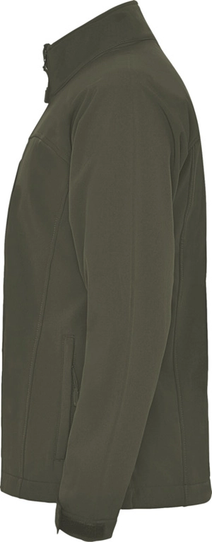 Veste softshell 3 couches unisexe - fermeture zipée intégrale personnalisable