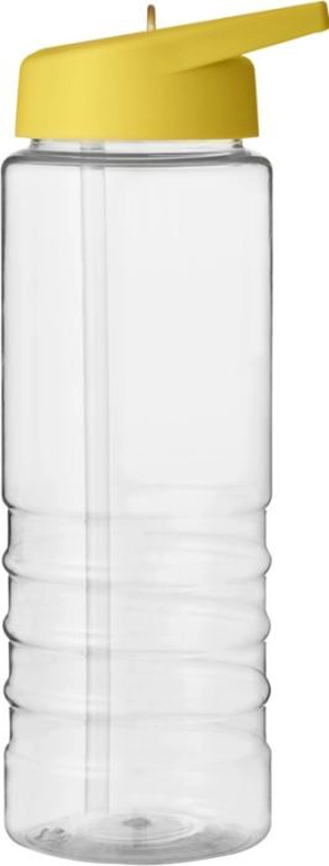 Bouteille de sport H2O 750 ml avec couvercle bec verseur personnalisable