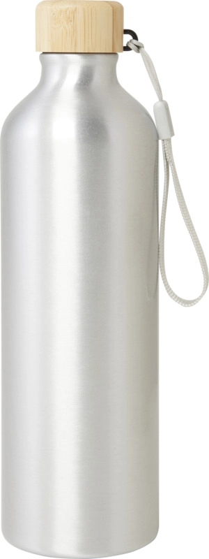 Bouteille d'eau en aluminium recyclé certifié RCS - 770 ml personnalisable