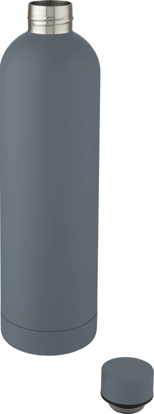 Bouteille isotherme 1L avec isolation par le vide et couche de cuivre personnalisable