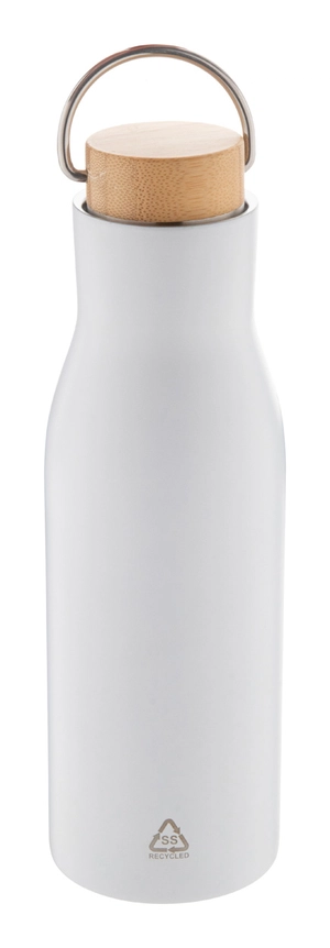 Bouteille isotherme double paroi en inox recyclé - 500 ml personnalisable