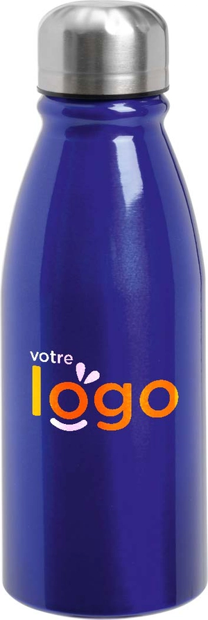 Bouteille en aluminium FANCY, simple paroi 500ml personnalisable