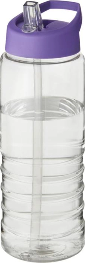 Bouteille de sport H2O 750 ml avec couvercle bec verseur personnalisable