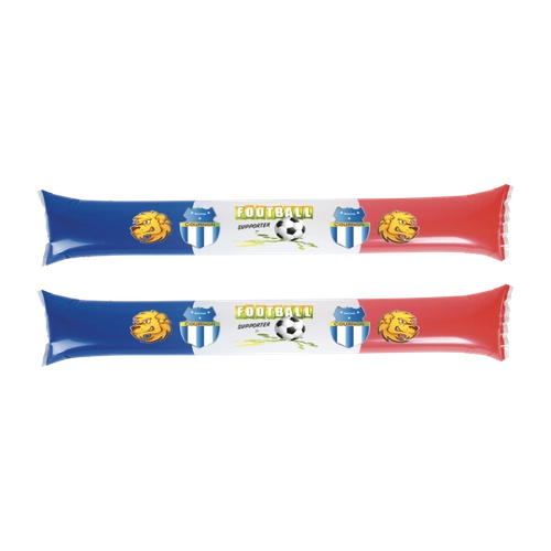 image du produit 2 batons de tambour tricolore - supporter évènement sportif