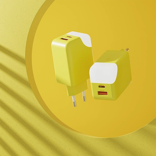 image du produit Adaptateur secteur double ports USB type C et A XOOPAR - charge rapide 65W