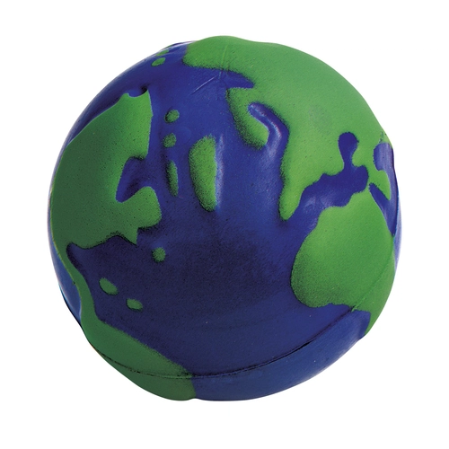 image du produit Anti-stress planète - Diamètre 6,5 cm en forme de globe