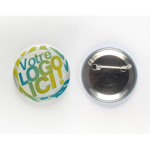 image du produit Badge attache épingle - Diamètre 25mm - Made in France