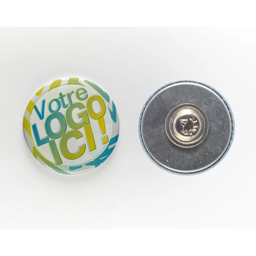 image du produit Badge attache magnétique - Diamètre 38mm - Made in France