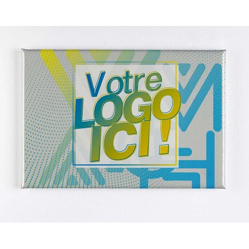 image du produit Badge Magnet Décoratif - 80x54mm - Made in France