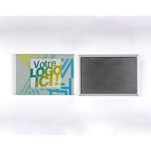 image du produit Badge Magnet Décoratif - 80x54mm - Made in France