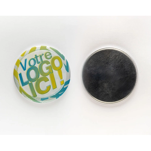 image du produit Badge Magnet Puissant en Néodyme - Diamètre 38mm - Made in France
