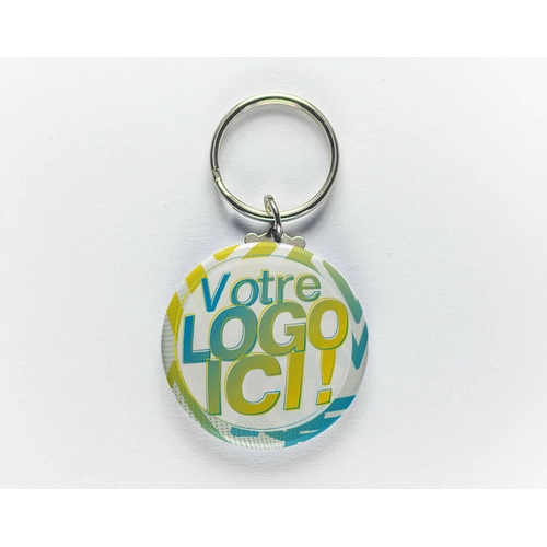 image du produit Badge Porte-Clés 38 mm - Made in France