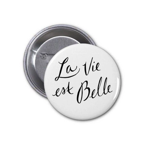 image du produit Badge rond  avec épingle made in France - livraison Express 24h-48h
