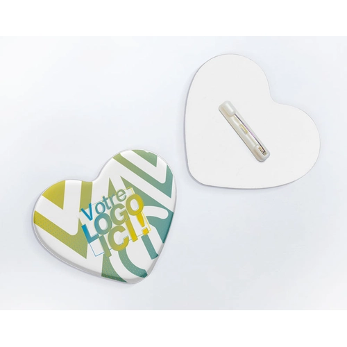 image du produit Badge Textile 100% personnalisable avec forme sur-mesure