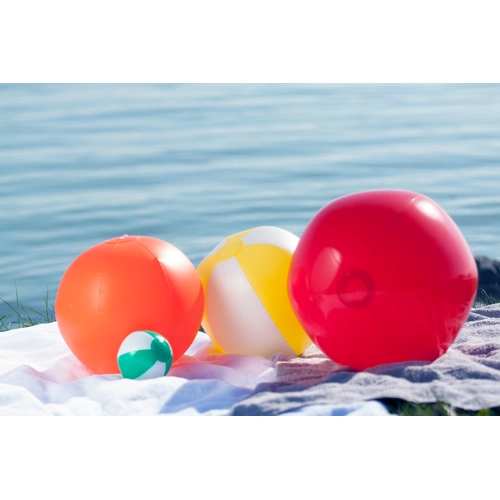 image du produit Ballon de plage gonflable PVC brillant - Diamètre 40 cm