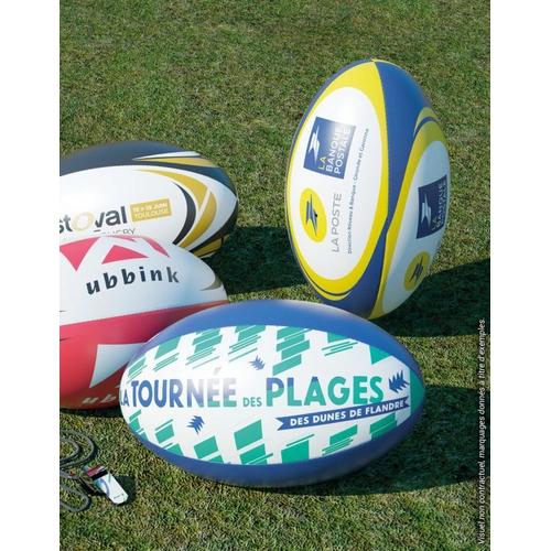 image du produit Ballon de rugby promotionnel en PVC lisse Taille 5 officielle