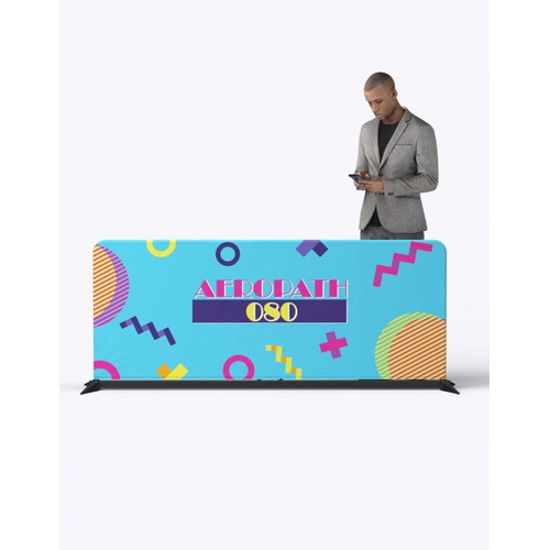 image du produit Barrière personnalisable d'intérieur 80x200 cm sur pied